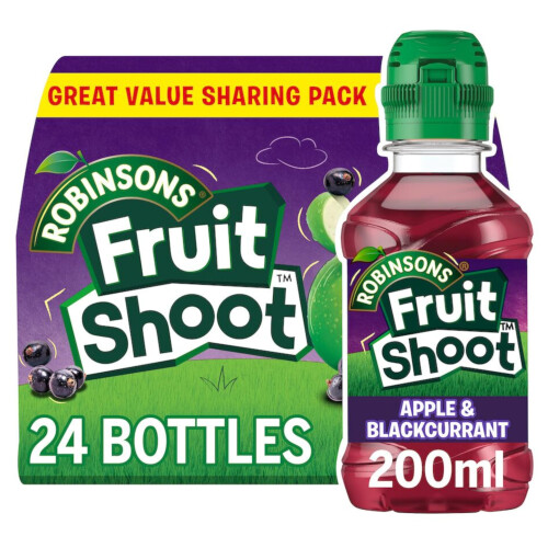 Fruit Shoot Apple & Blackcurrant, 200ml (Pack 24)