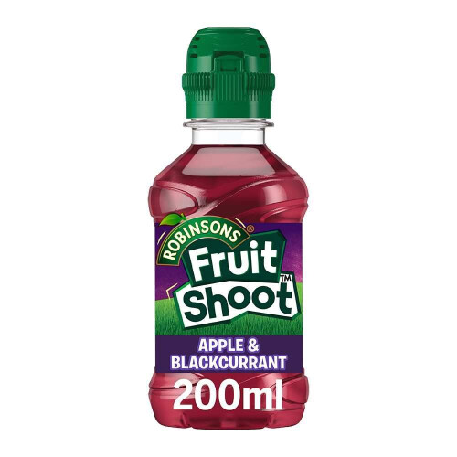 Fruit Shoot Apple & Blackcurrant, 200ml (Pack 24) 1