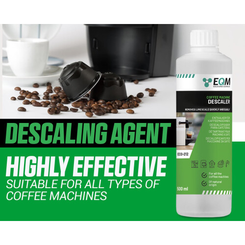 EQM Coffee Machine Descaler - 500ml 100% Natural 2