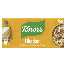 Knorr Chicken Stock Cubes glutenfree to add a rich chicken flavour to your