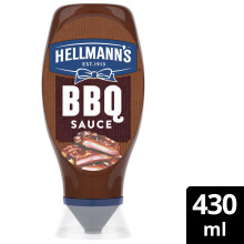 Hellmanns Rich Smoky BBQ Sauce Condiment squeeze bottle made of 100 r