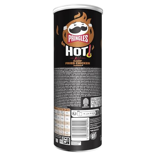 Pringles Pringles Hot Blazin' Fried Chicken Flavour, 160g (Pack 4) 2