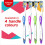 Colgate Colgate Twister Soft Toothbrush 4pk, Multidimensional Cleaning 7