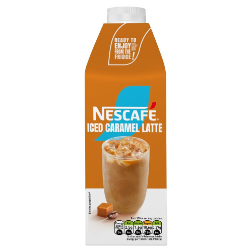 Nescafe NESCAFÉ Iced Coffee Caramel Flavour Latte 750ml