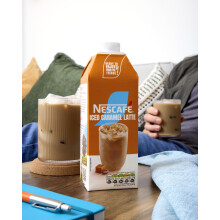 NESCAFÉ Iced Coffee Caramel Flavour Latte 750ml