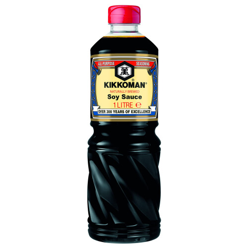 Kikkoman Soy Sauce, 1 Litre, Naturally