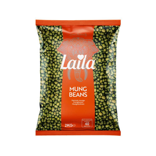Laila Moong Beans 2 kg (Pack of