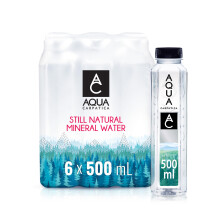 AQUA Carpatica Pure Natural Still Mineral Water, Virtually Nitrate Free, Low Sodium, Naturally Alkaline, Natural Electrolytes