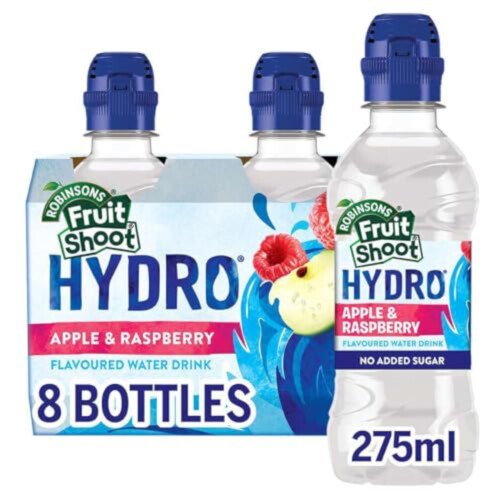 FRUIT SHOOT Hydro Apple & Raspberry Fruit Flavoured Water, 275ml