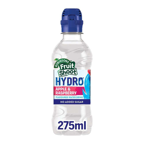 FRUIT SHOOT Hydro Apple & Raspberry Fruit Flavoured Water, 275ml (Pack of 8) 1