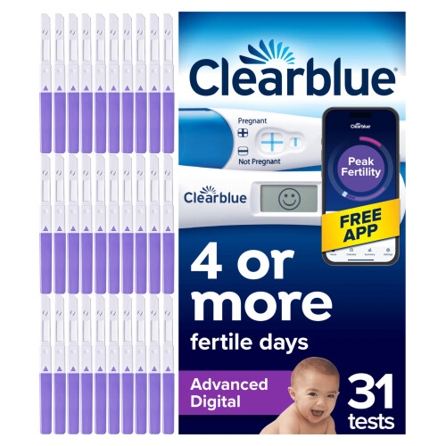 Clearblue Clearblue 30 Advanced Digital Ovulation Tests and 1 Pregnancy Test