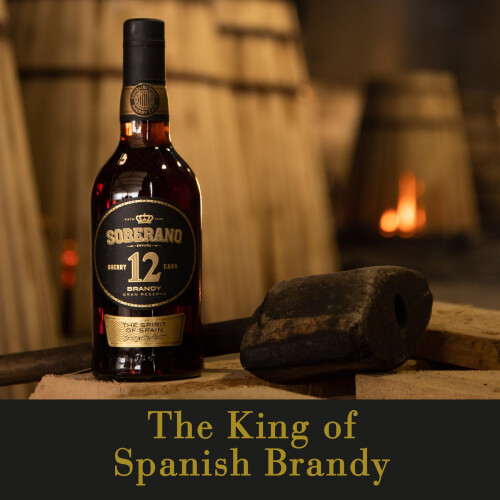 Soberano 12 Gran Reserva - Spanish Brandy Reserva 12 Year Aged Brandy 1