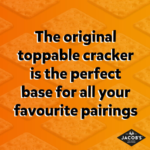 Jacob's Original Cream Crackers, 2 x 200 g (Twin Pack), 400 g Total 1