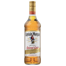 Captain Morgan Original Spiced Gold | 35% vol | 1L | Caribbean Rum Based Spirit Drink with Spice | Vanilla & Brown Sugar Flavours