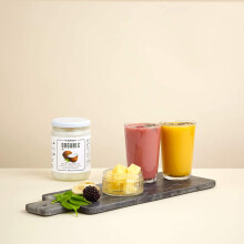 Eat Wholesome Organic Raw Cold-Pressed Virgin, Coconut Oil, 500 ml, for Cooking, Baking, Skin Moisturiser & Hair Conditioner