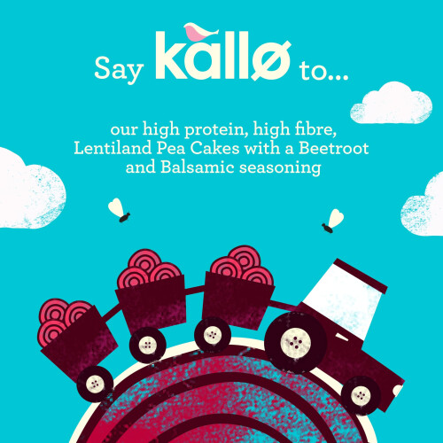 Kallo Beetroot & Balsamic Veggie Cakes, Lentil & Pea Puffed Crackers 2