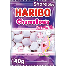 Haribo Chamallows Marshmallows 140g bag sweets