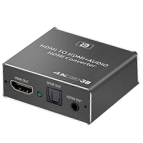 HDMI Audio Extractor HDCP CEC + Optical TOSLINK SPDIF + 3.5mm RCA 2025 MSPHX 1