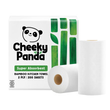 The Cheeky Panda Bamboo Kitchen Roll | 2 Kitchen Rolls