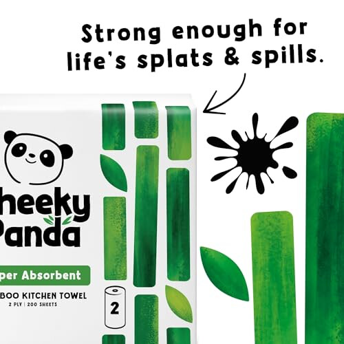 The Cheeky Panda The Cheeky Panda Bamboo Kitchen Roll | 2 Kitchen Rolls 2