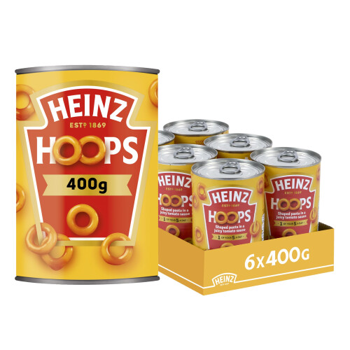 Heinz Heinz Spaghetti Hoops 6x400g 1