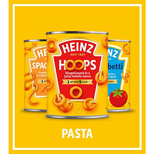 Heinz Heinz Spaghetti Hoops 6x400g 2