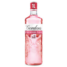 Gordon's Pink Distilled Gin | 35% vol | 1l | Juniper Taste w/ Flavours