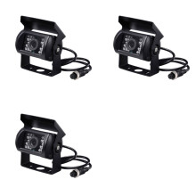 3X Aviation Car Rear View Monitor Upgrade 700Tvl Ccd 18 Ir Leds Reversing Camera 12/24V for Truck Caravan Bus