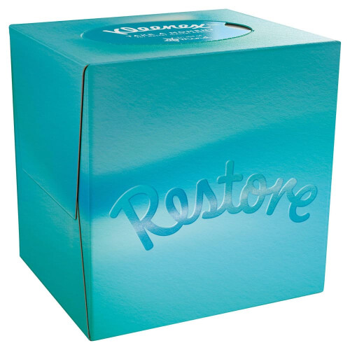 Kleenex Kleenex in aid of Mind  Single Cube Tissue Box Packaging May Vary 2