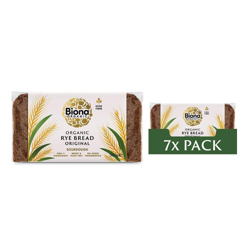 Biona Rye Bread Organic 500g (Pack of