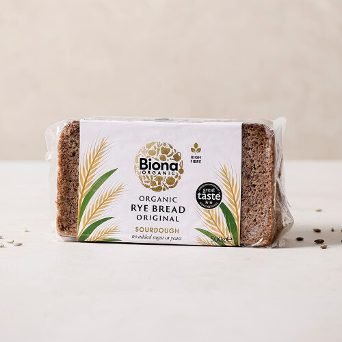 Biona Rye Bread Organic 500g (Pack of 7) 2