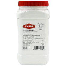 Aksoy Baking Soda 3KG JAR PACK | Pure Sodium Bicarbonate Powder with Highest Purity, Food Grade, Multi-Purpose Use for Cooking, Baking, Cleaning