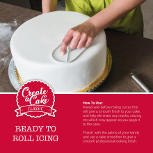 Create A Cake Ready To Roll Icing White Fondant Icing Palm Free Suga