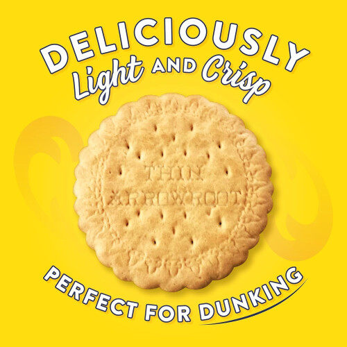 McVities Thin Arrowroot Biscuits 200 g Pack of 1 1