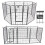 Actiaspet Large Heavy Duty 8 Panel Playpen Run 1
