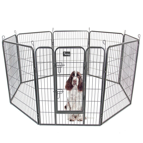 Actiaspet Large Heavy Duty 8 Panel Playpen Run 2