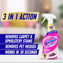 Vanish Professional Oxi Action Carpet Upholstery Stain Remover Spray