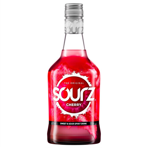 Sourz Cherry Liqueur, 15% ABV - 70cl 1