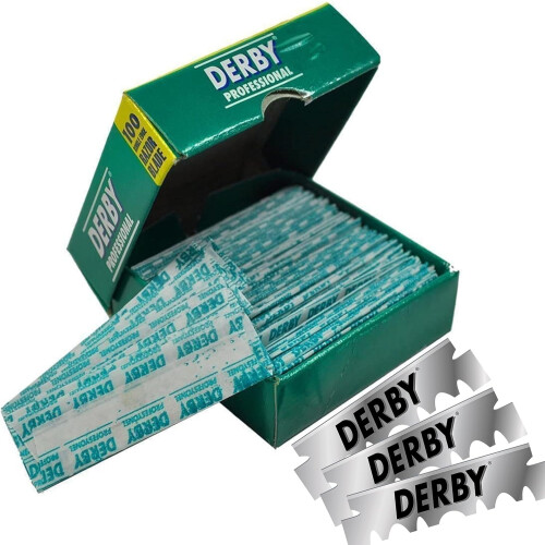 Derby Derby Professional Single Edge Razor Blade 100 Pieces 1