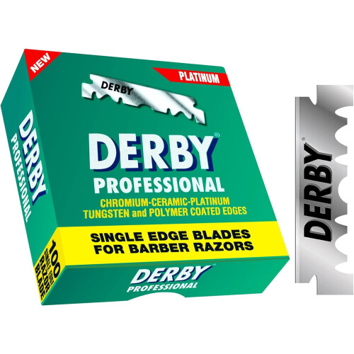 Derby Derby Professional Single Edge Razor Blade 100 Pieces 2