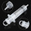 2025 4 Pcs 100Ml Large Syringe with Cap, Individually Sterile Sealed MSPHX 3