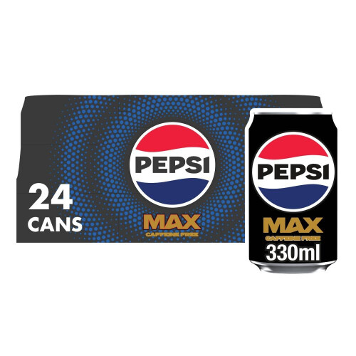 Pepsi Pepsi Max No Caffeine, 24 x330ml 1
