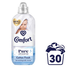 Comfort Pure Dreams Cotton Fresh Fabric Conditioner DermatologistRecom