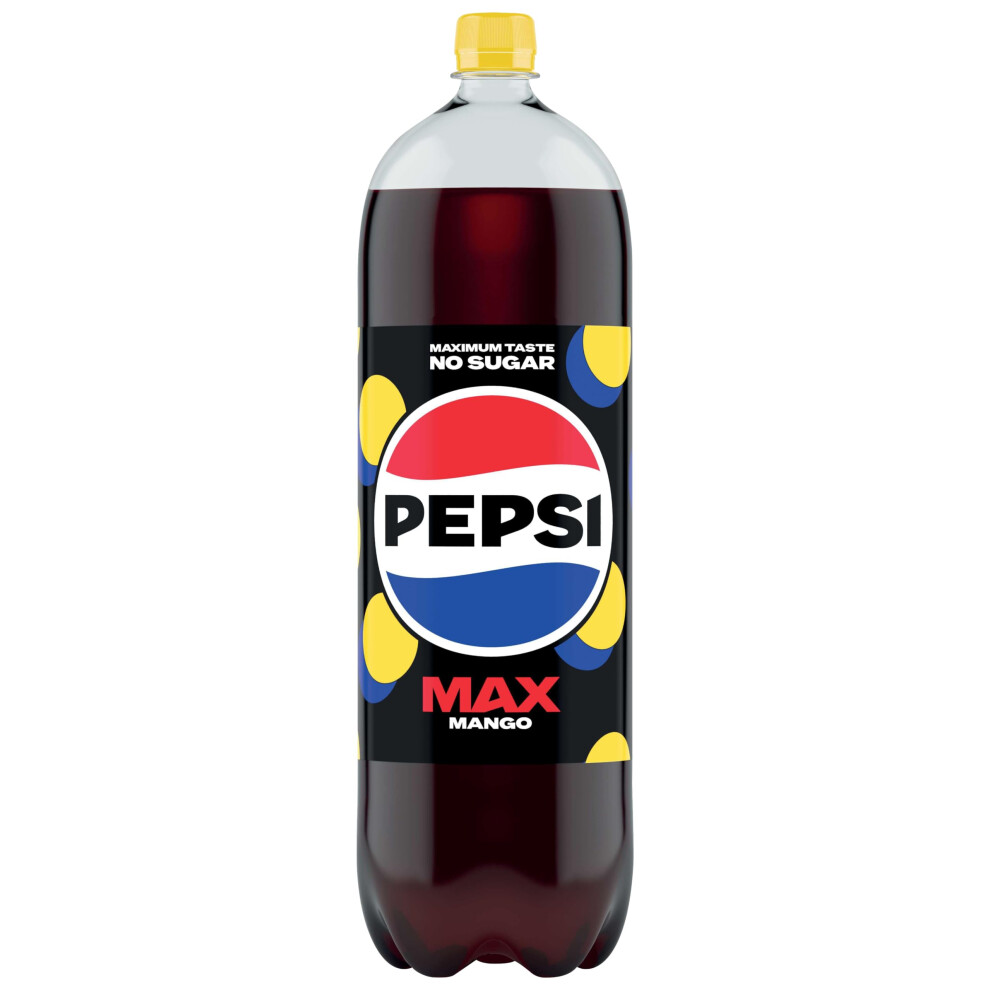 Pepsi Max Mango No Sugar Cola Bottle 2L