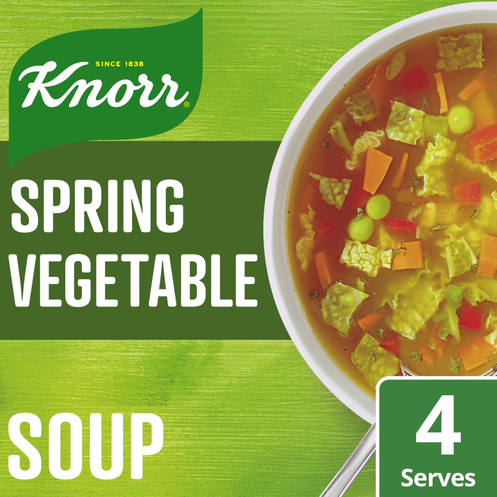 Knorr Florida Spring Vegetable Dry Packet Soup No Artificial Colours O