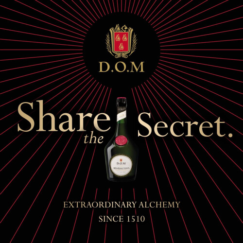 Benedictine D.O.M. French Liqueur, 40%ABV, 50cl 2