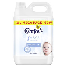Comfort Pure Sensitive Fabric Conditioner dermatologically tested gentle next to sensitive skin 160 washes (4.8 L)