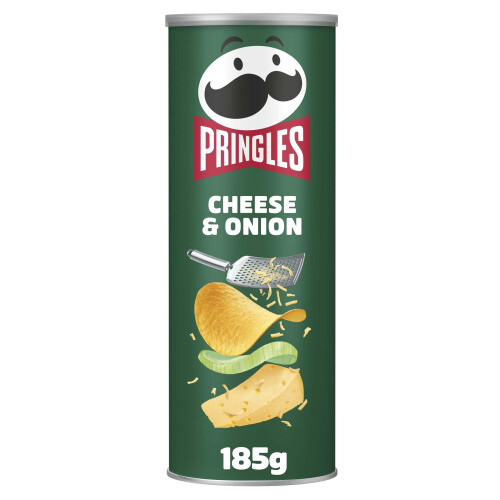 Pringles Pringles Cheese & Onion Sharing Crisps 185g