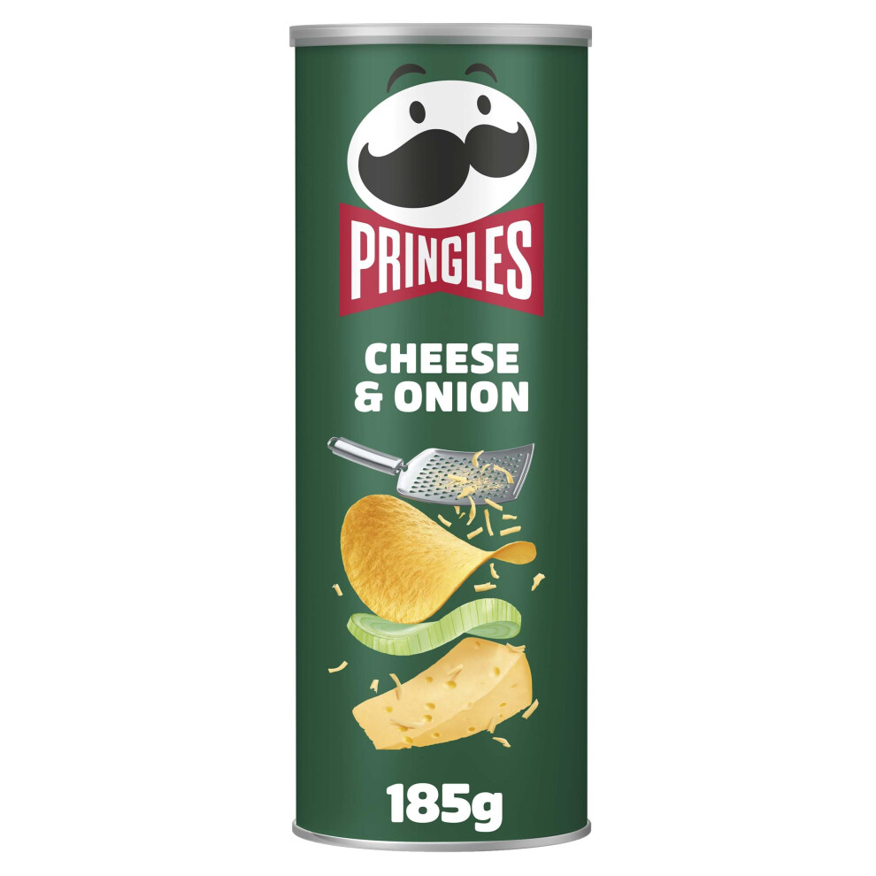 Pringles Cheese & Onion Sharing Crisps 185G