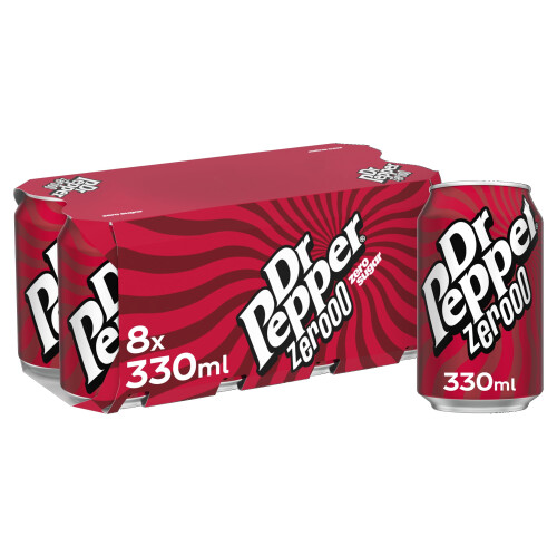 Dr Pepper Dr Pepper Zero 8 x 330ml